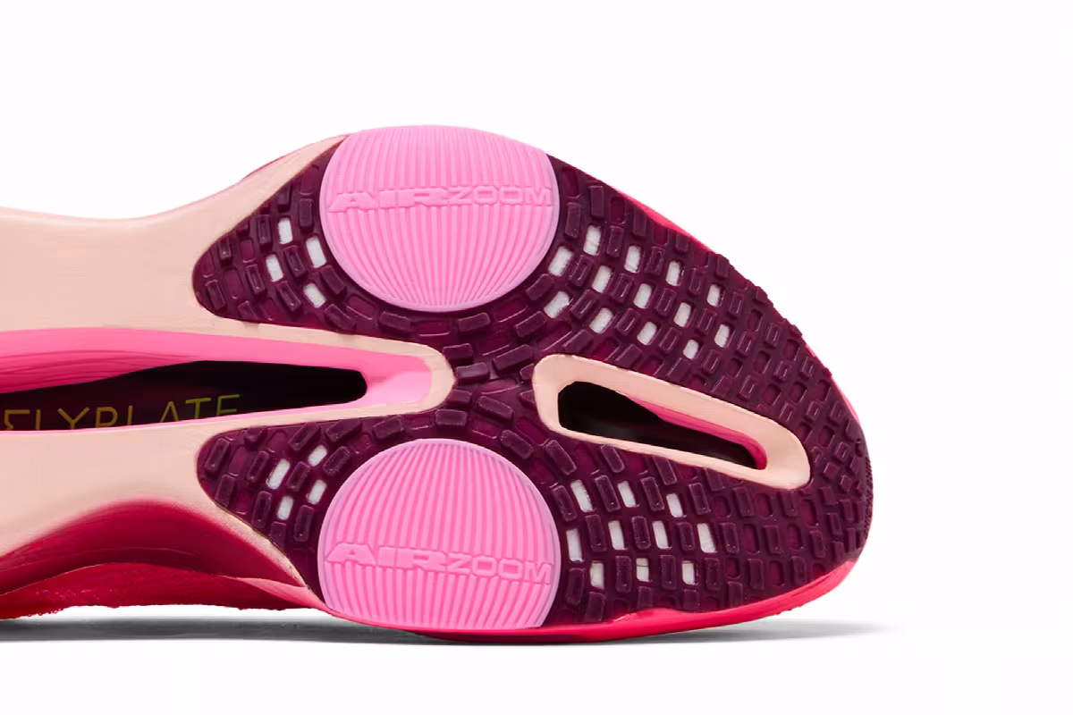 Nike Women's Alphafly 3 Hyper Pink/Crimson Tint/Pink Spell/Bordeaux, view 6