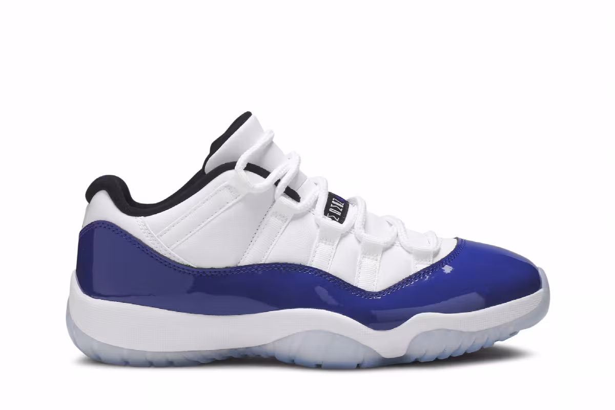 Women's Air Jordan 11 Low Concord Sketch, view 2