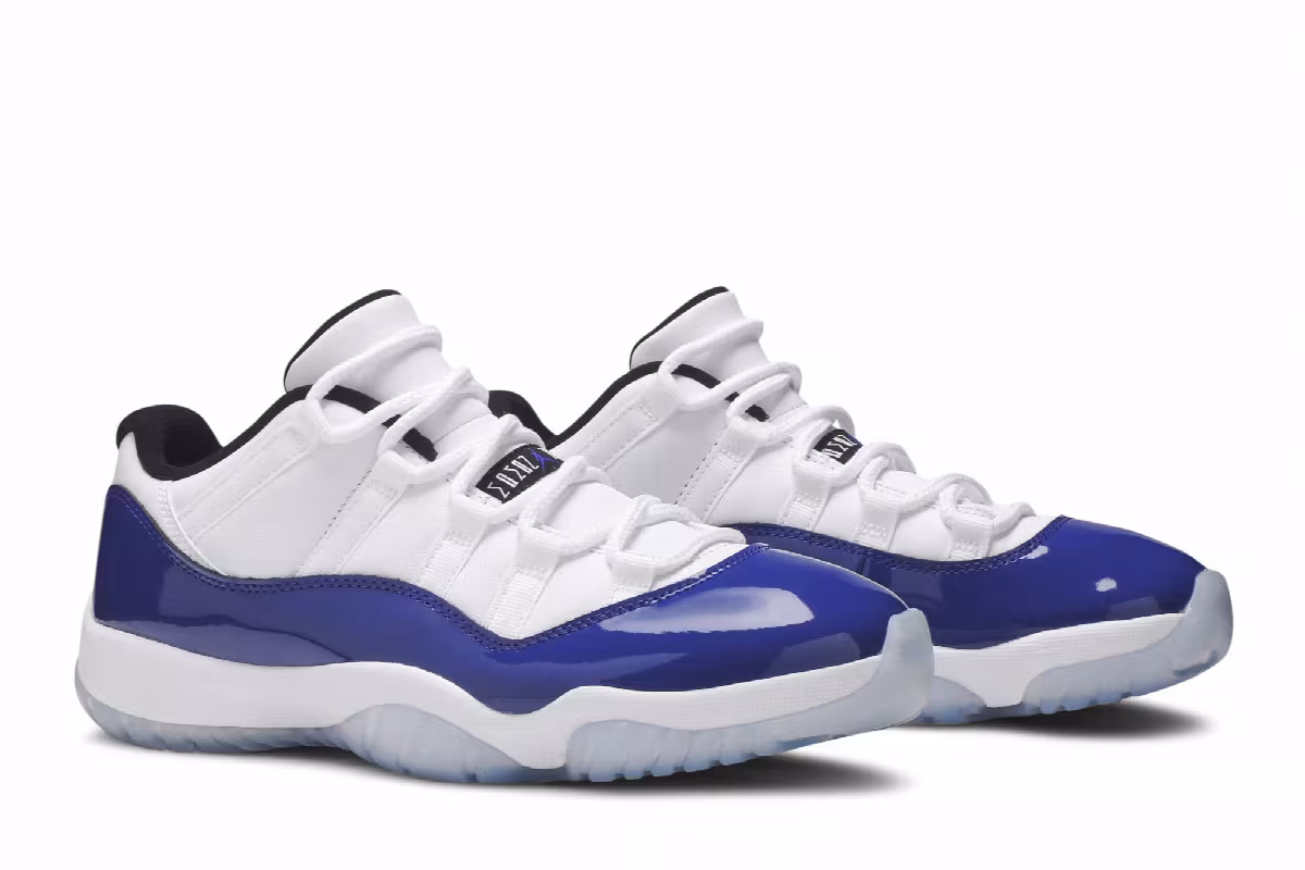 Women's Air Jordan 11 Low Concord Sketch, view 9