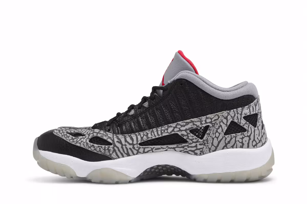 Air Jordan 11 Low IE Black Cement, view 4