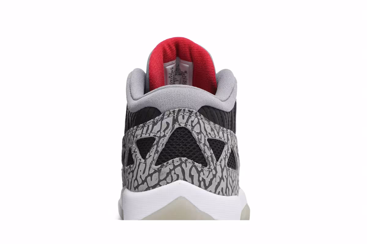 Air Jordan 11 Low IE Black Cement, view 8