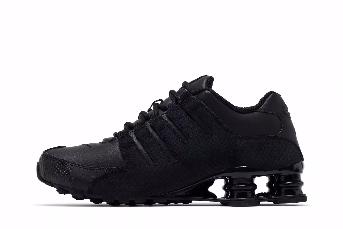 Nike Shox NZ Triple Black, view 4