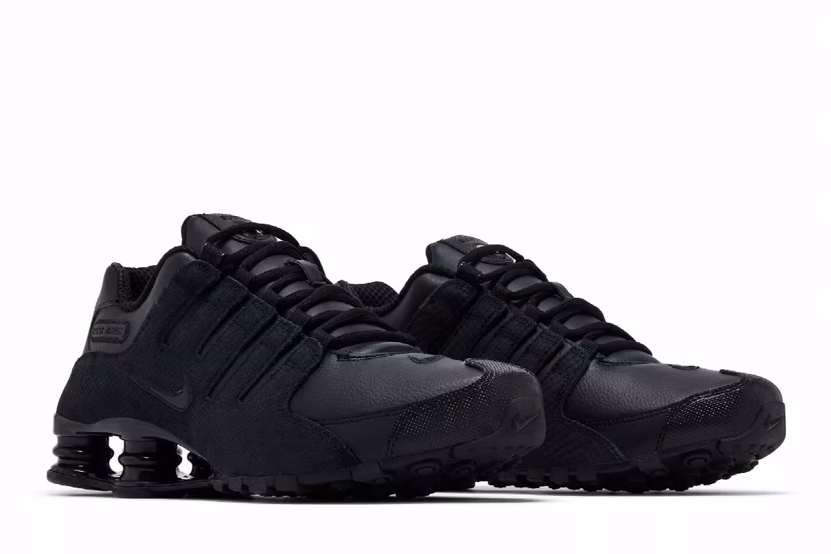 Nike Shox NZ Triple Black, view 9