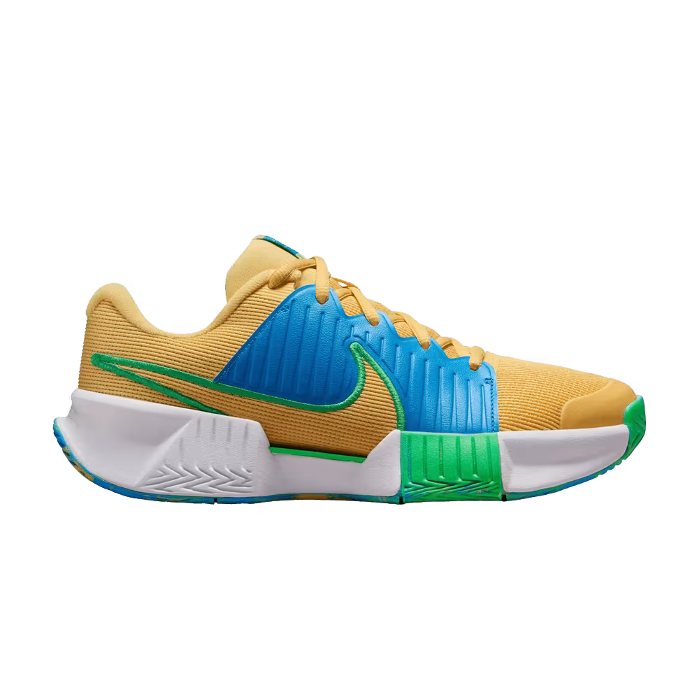 Nike Women's Zoom Challenge Topaz Gold Blue Hero