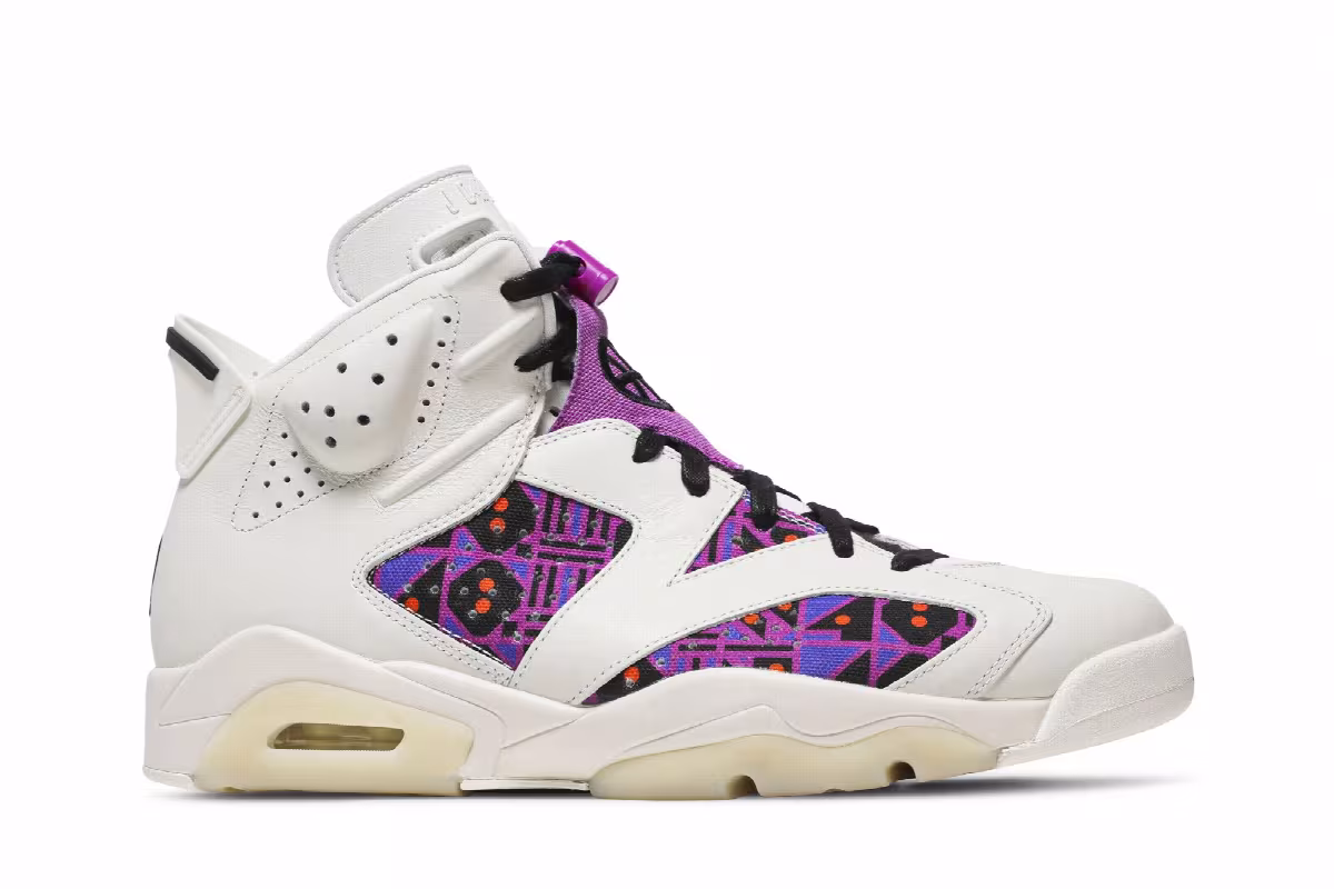 Air Jordan 6 Quai 54 - Purple, view 2