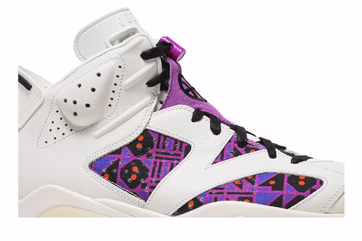 Air Jordan 6 Quai 54 - Purple, view 3