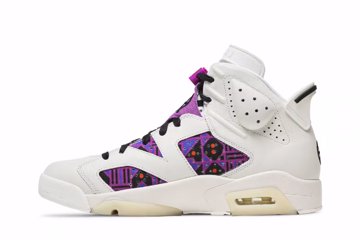 Air Jordan 6 Quai 54 - Purple, view 4