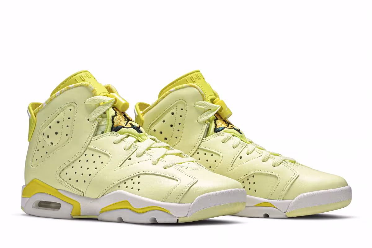 Air Jordan 6 GG Citron Tint, view 9
