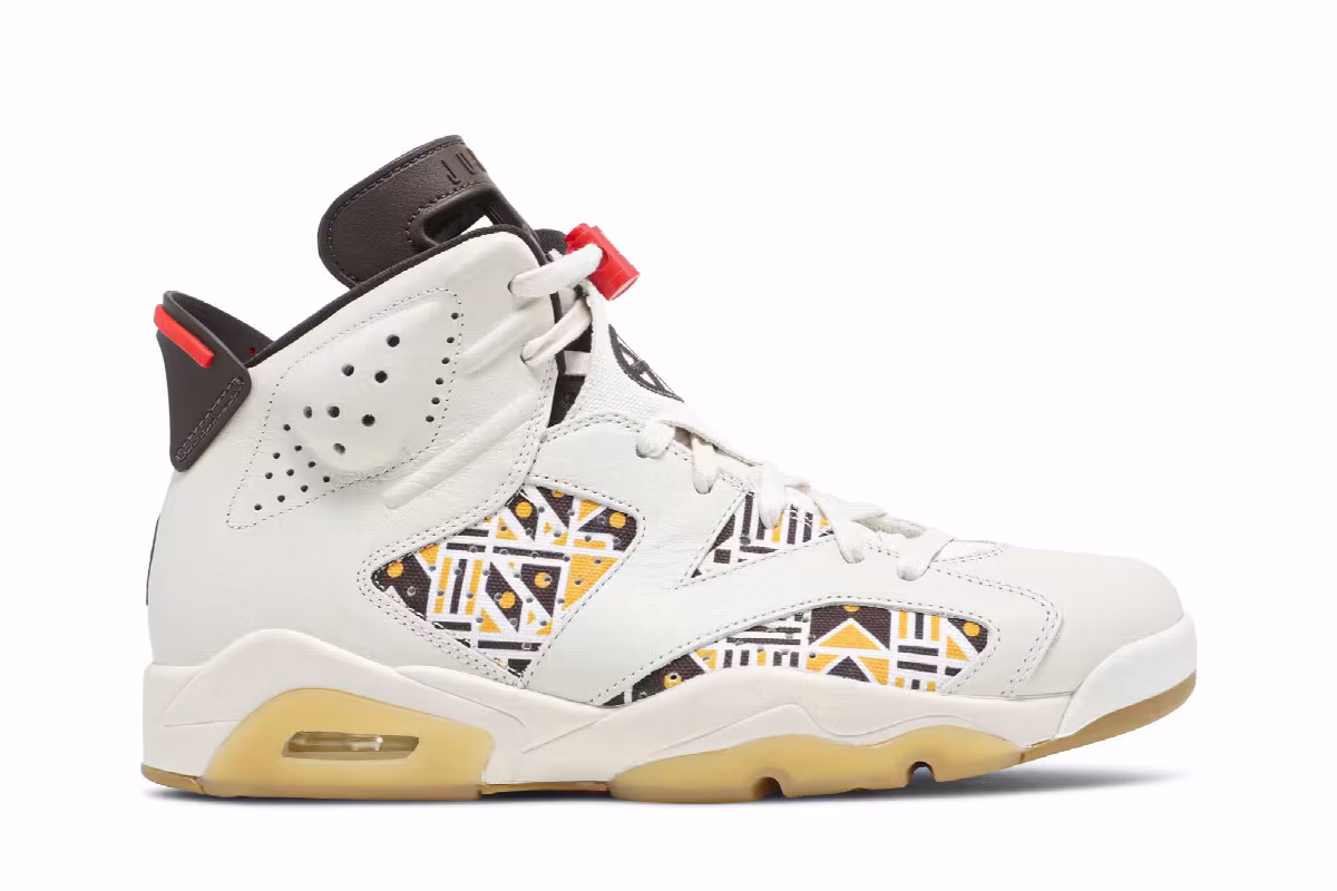 Air Jordan 6 Quai 54 - Sail Gum, view 2