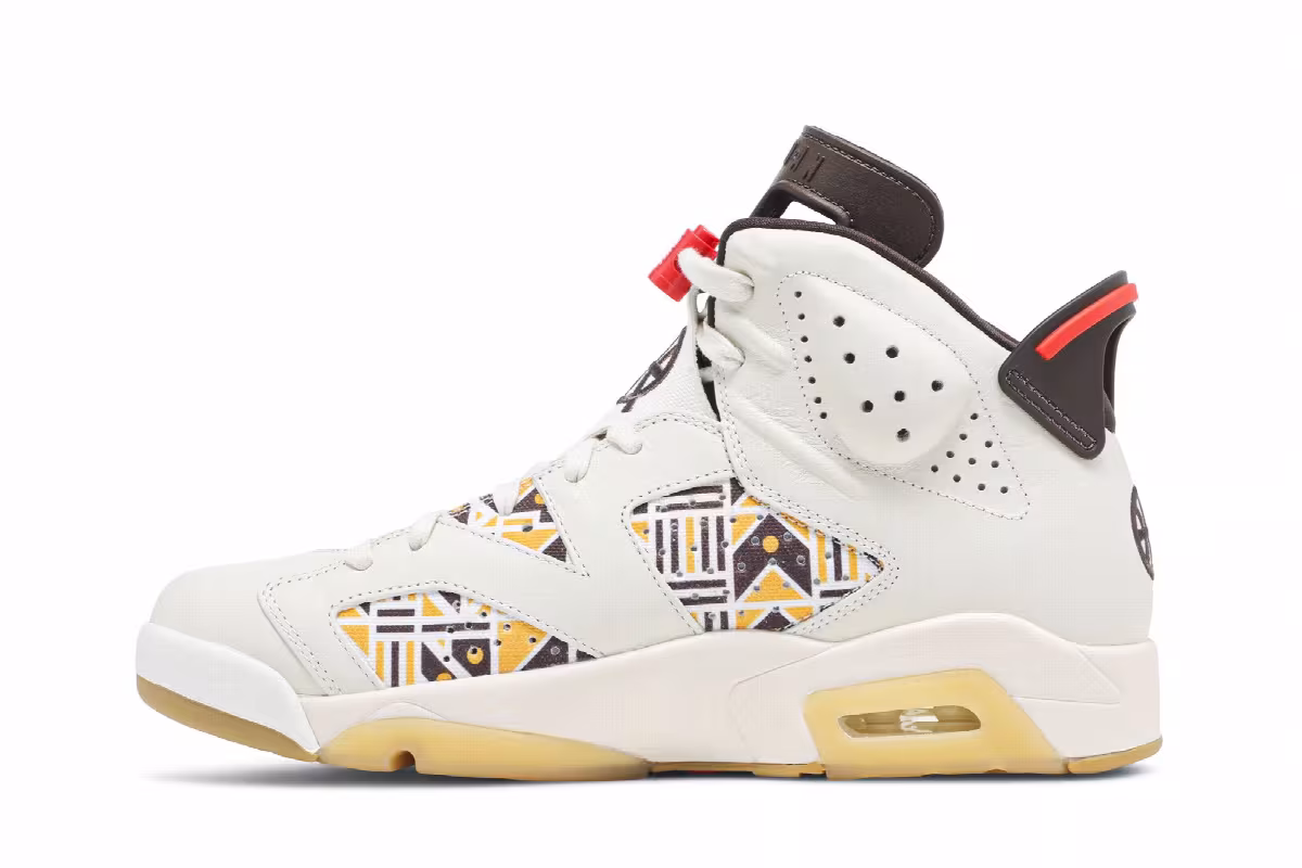 Air Jordan 6 Quai 54 - Sail Gum, view 4
