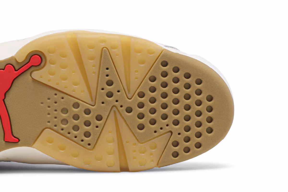 Air Jordan 6 Quai 54 - Sail Gum, view 6
