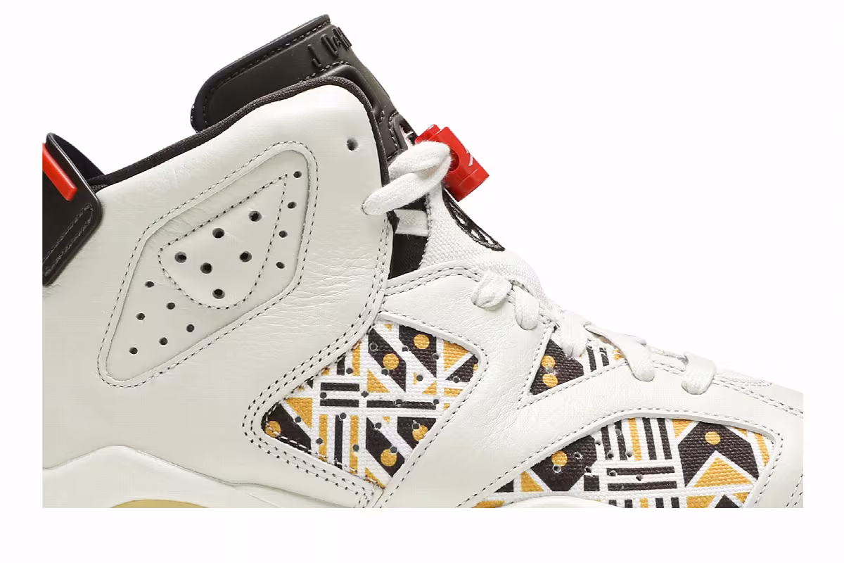 Air Jordan 6 GS Quai 54 - Sail Gum, view 3