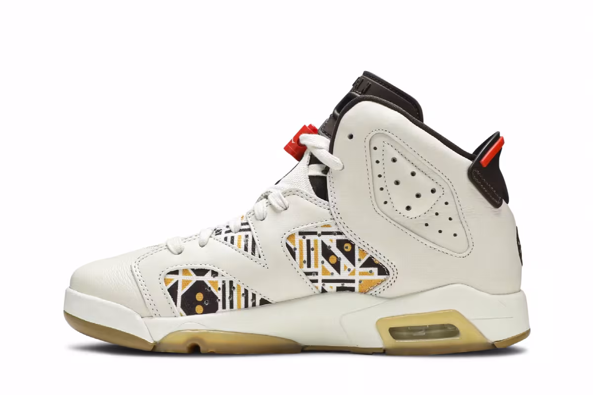 Air Jordan 6 GS Quai 54 - Sail Gum, view 4
