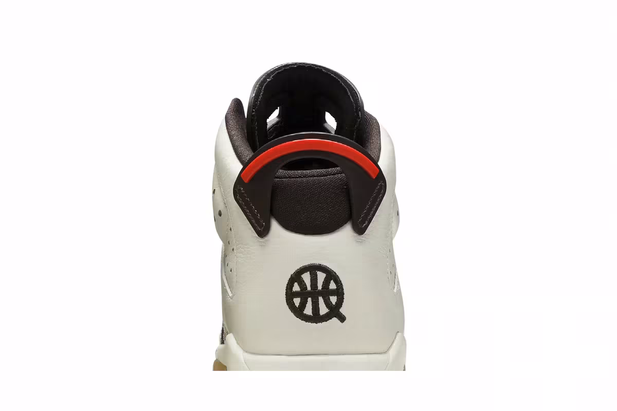 Air Jordan 6 GS Quai 54 - Sail Gum, view 8