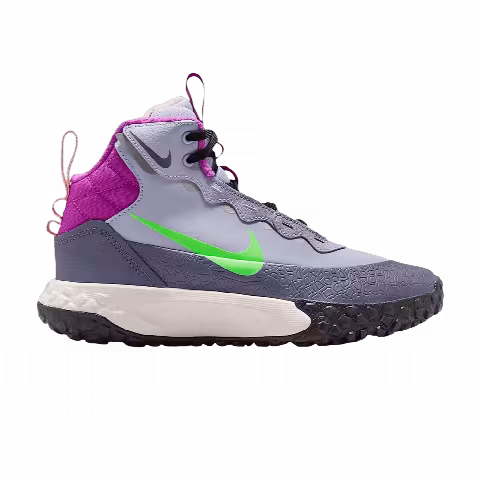 Nike Terrascout GS 'Ghost/Light Carbon/Vivid Purple/Green Strike'