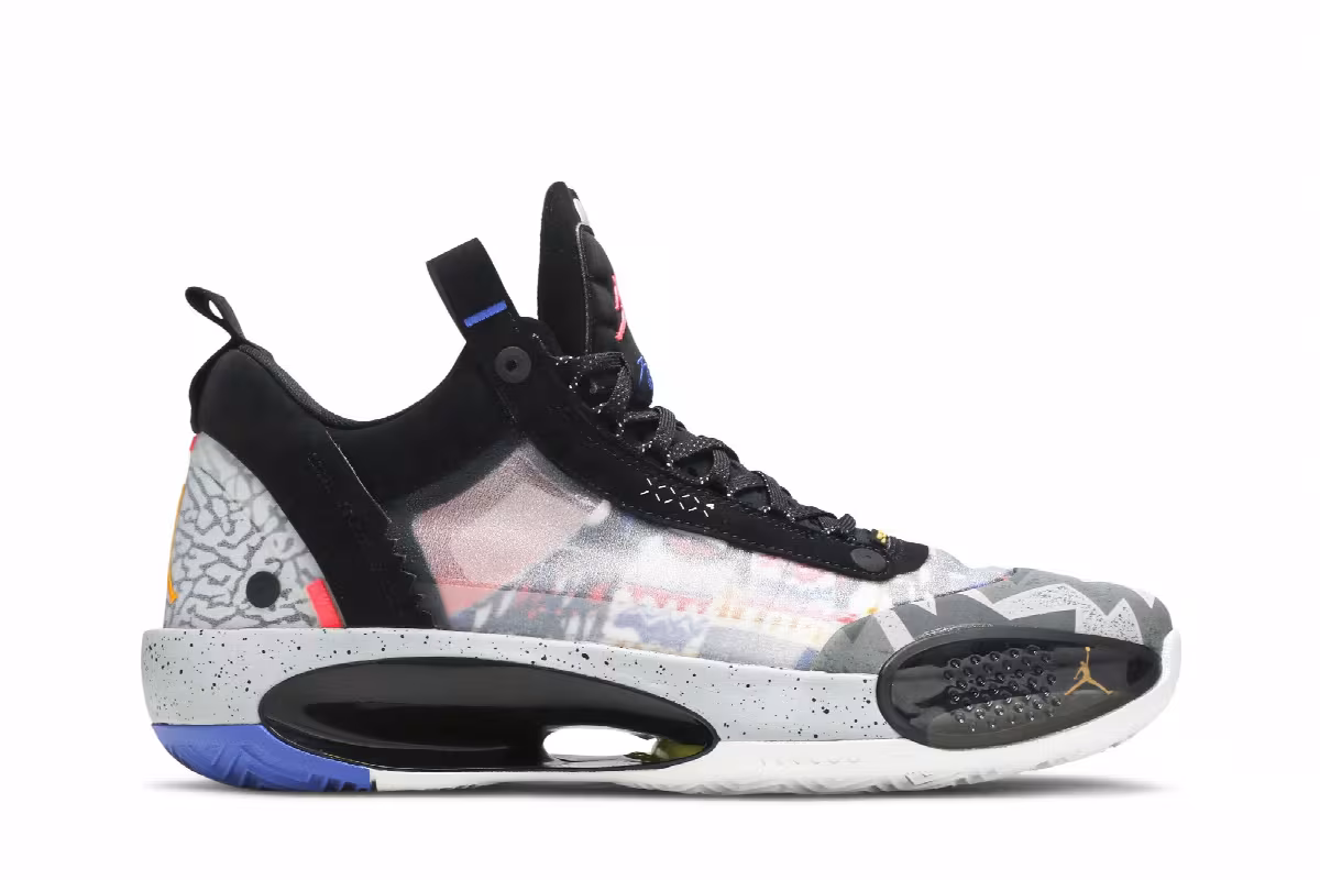Air Jordan 34 Low Heritage, view 2