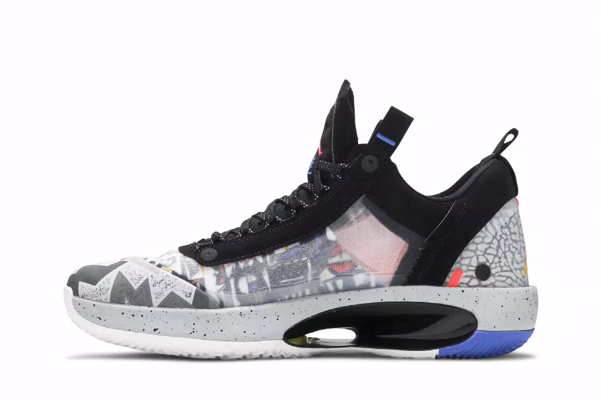 Air Jordan 34 Low Heritage, view 4
