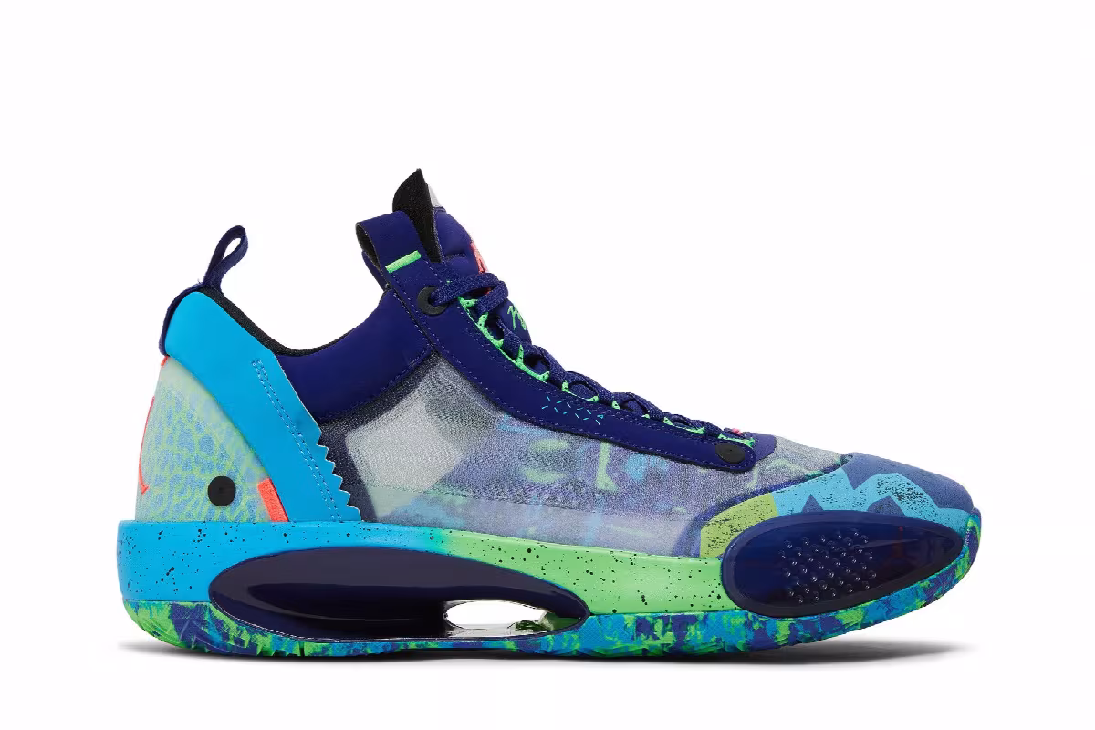 Air Jordan 34 Low EYBL, view 2