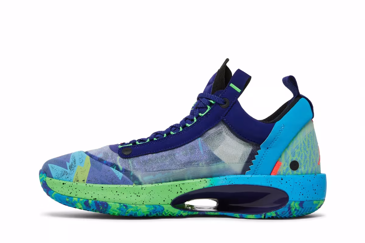 Air Jordan 34 Low EYBL, view 4