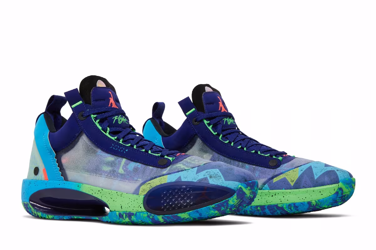 Air Jordan 34 Low EYBL, view 9