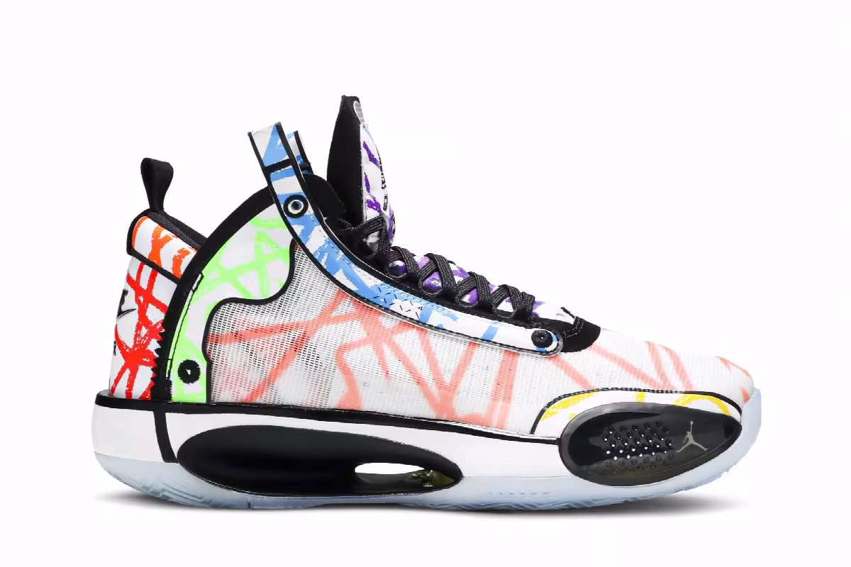Zion Williamson x Air Jordan 34 GS Noah, view 2