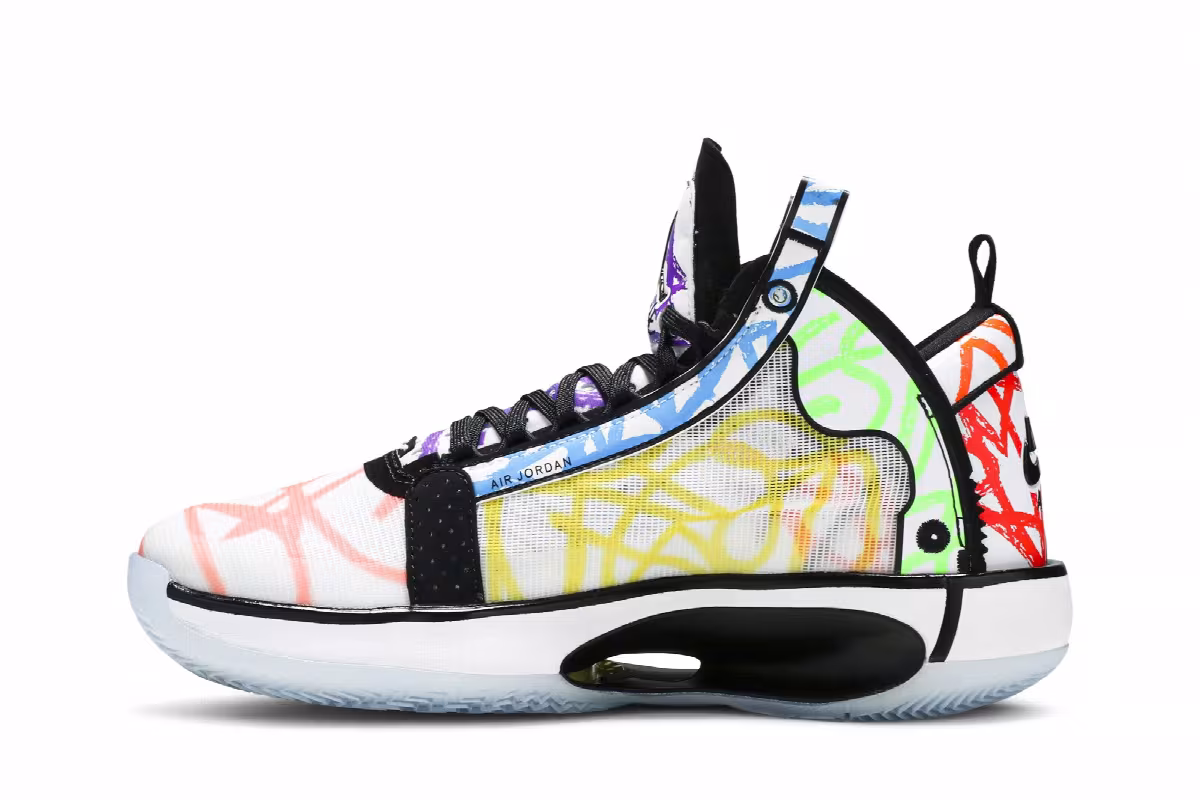 Zion Williamson x Air Jordan 34 GS Noah, view 4