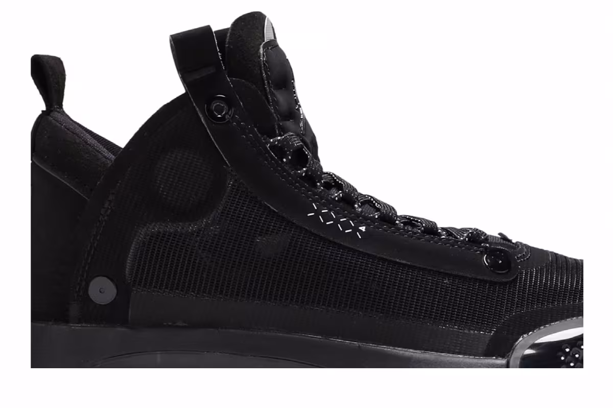 Air Jordan 34 GS Black Cat, view 3