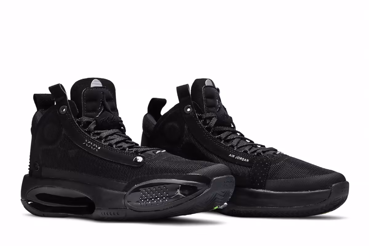 Air Jordan 34 GS Black Cat, view 9