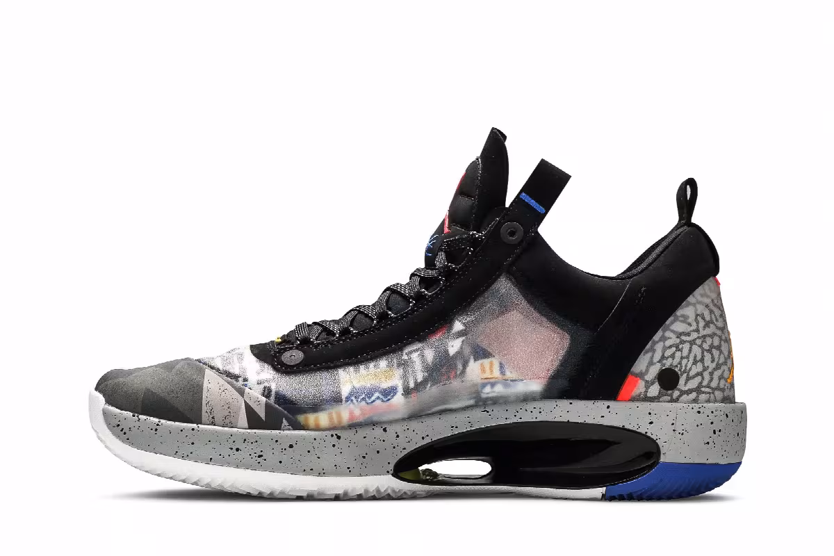 Air Jordan 34 Low PF Heritage, view 4