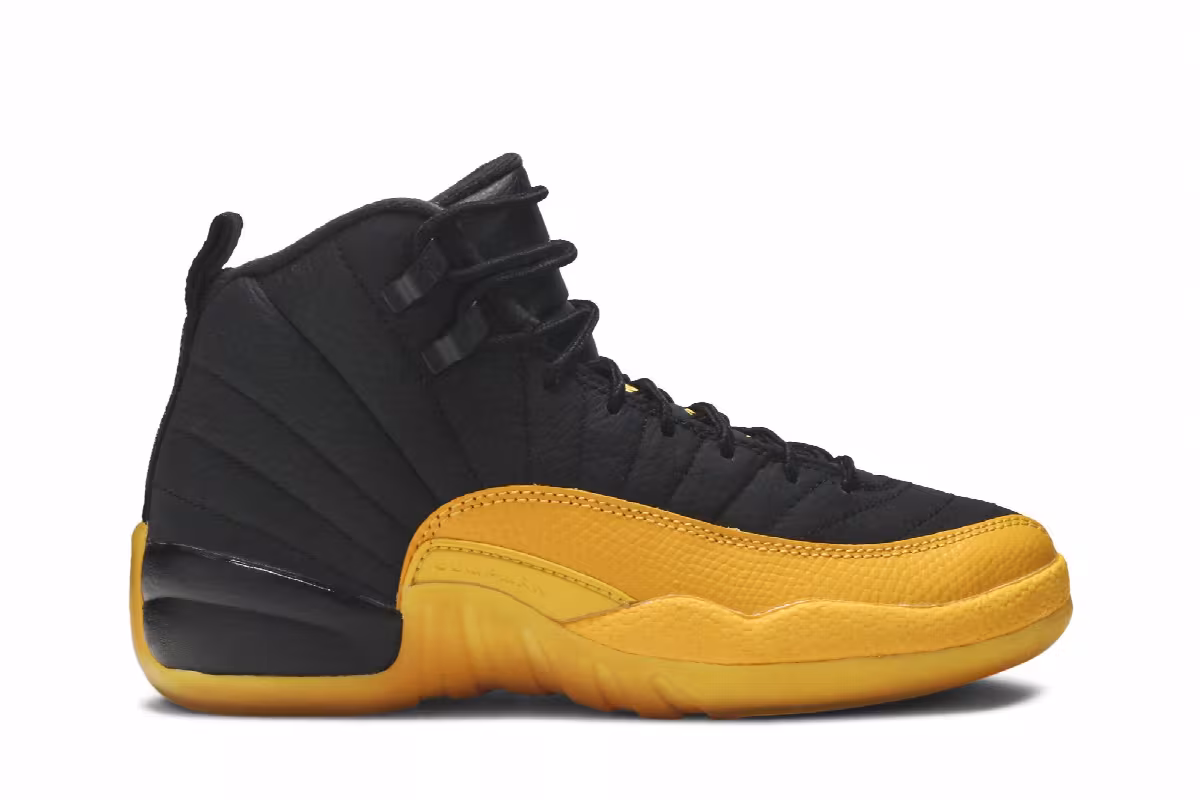 Air Jordan 12 GS University Gold, view 2