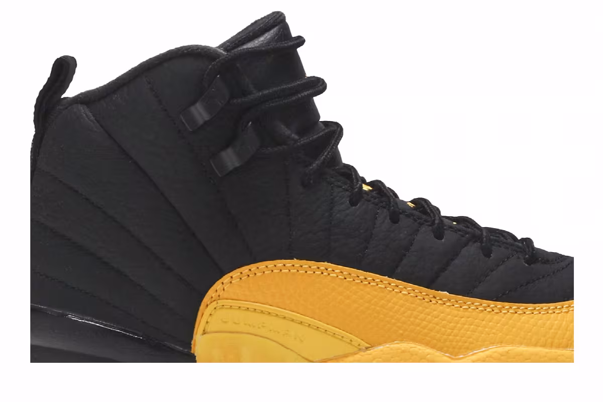 Air Jordan 12 GS University Gold, view 3