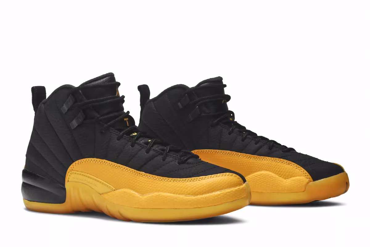 Air Jordan 12 GS University Gold, view 9