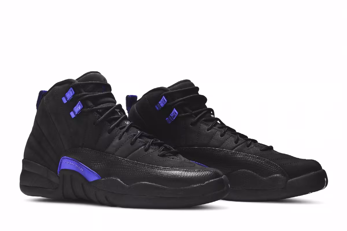 Air Jordan 12 GS Dark Concord, view 9