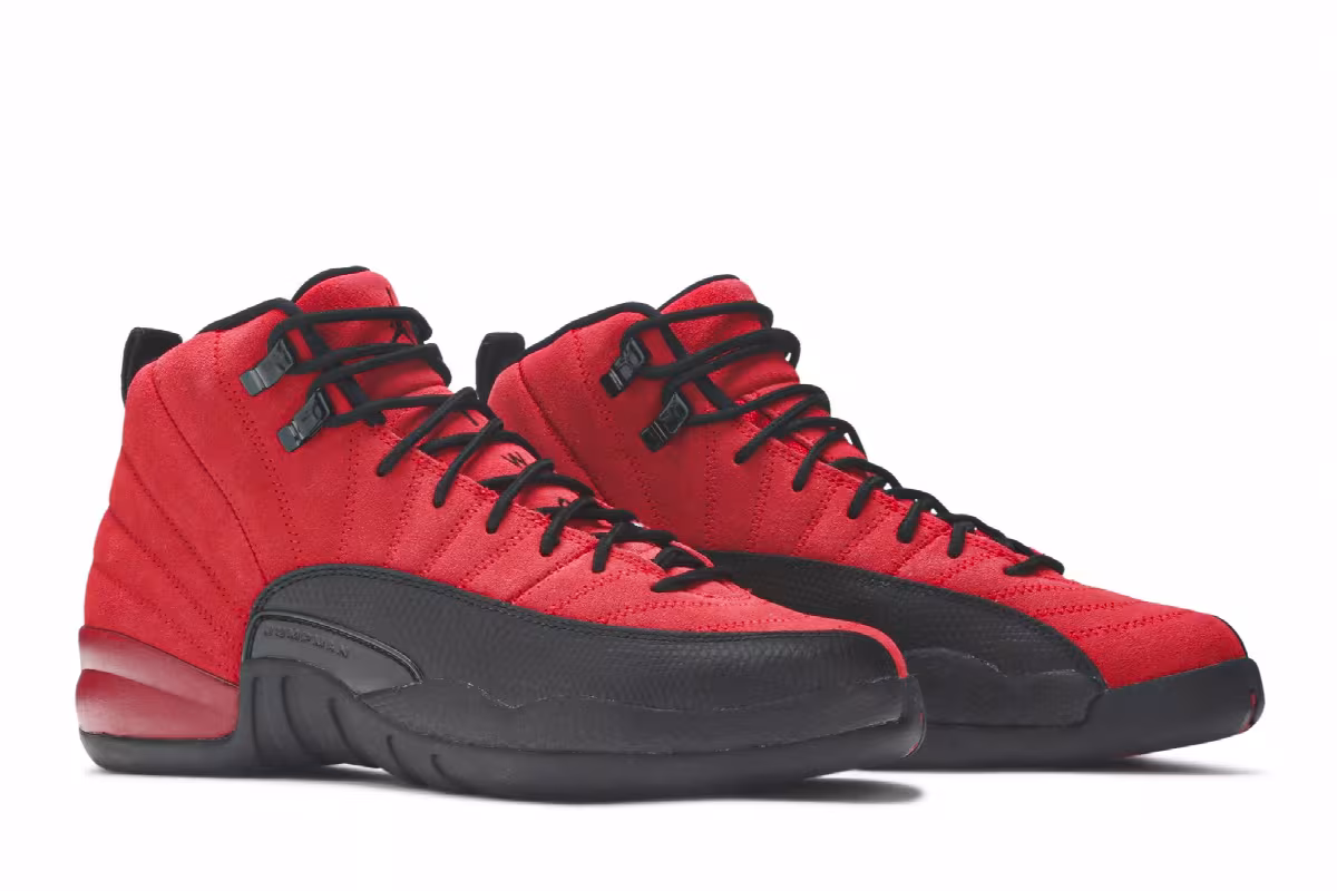 Air Jordan 12 GS Reverse Flu Game, view 9