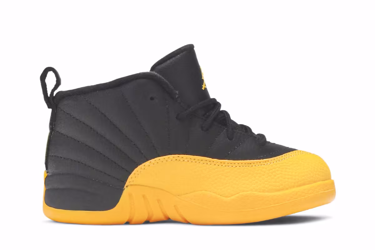 Air Jordan 12 TD University Gold, view 2