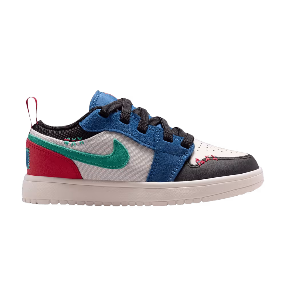 Nike Air Jordan 1 Low ALT SE PS True Blue Red Kinetic Green