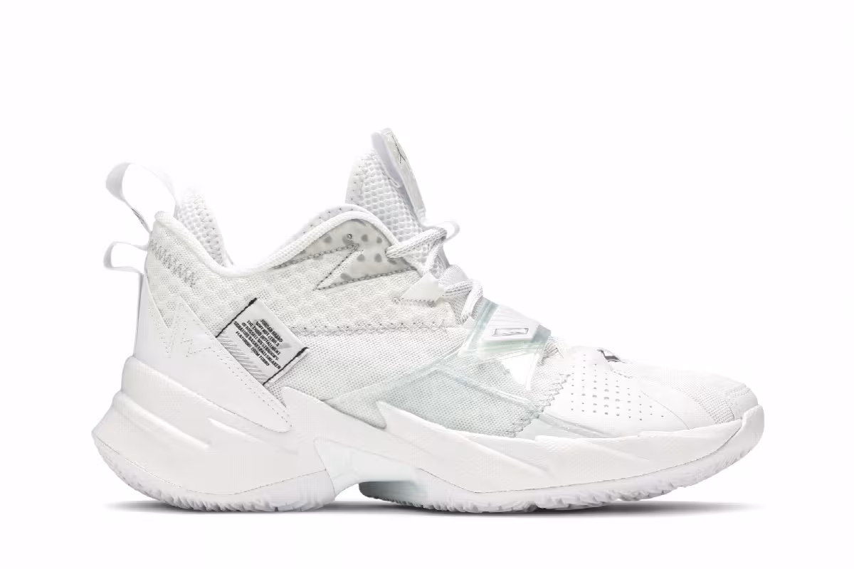 Air Jordan Why Not Zer0.3 White Metallic, view 2