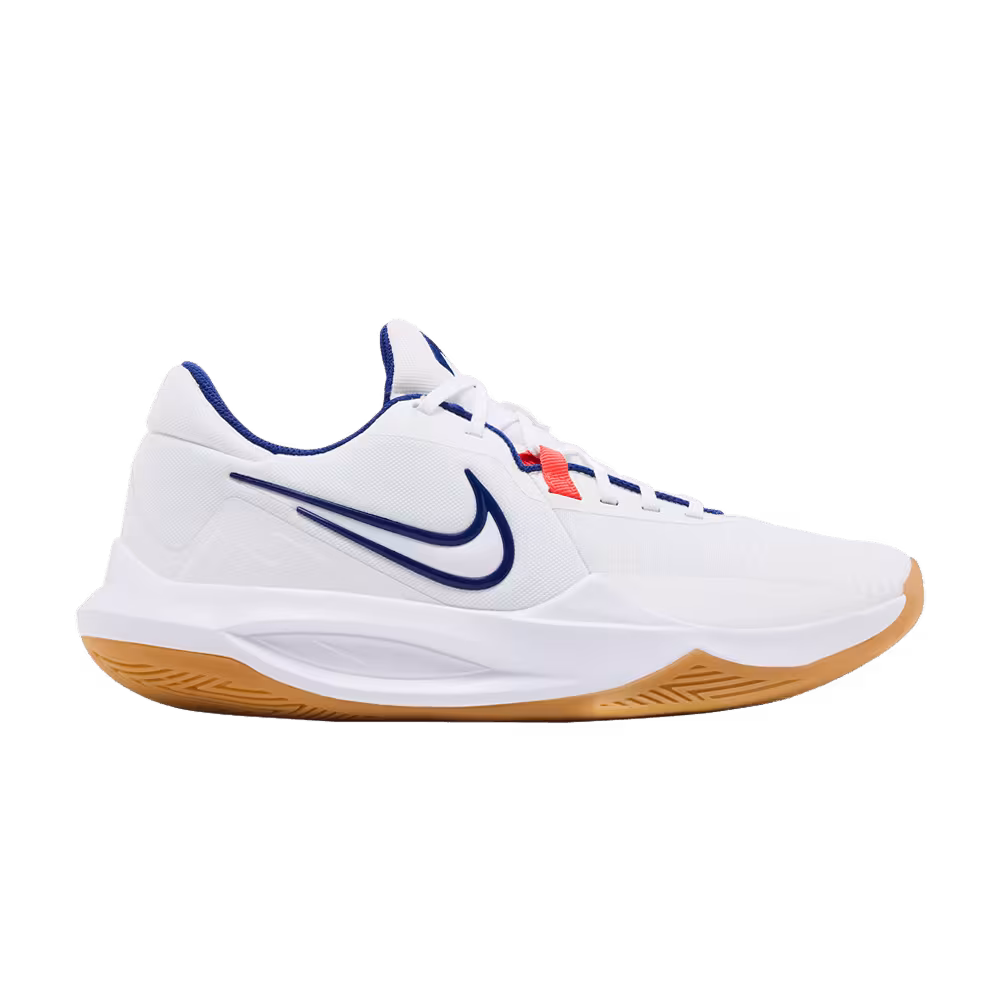 Nike Precision 6 White Deep Royal Gum