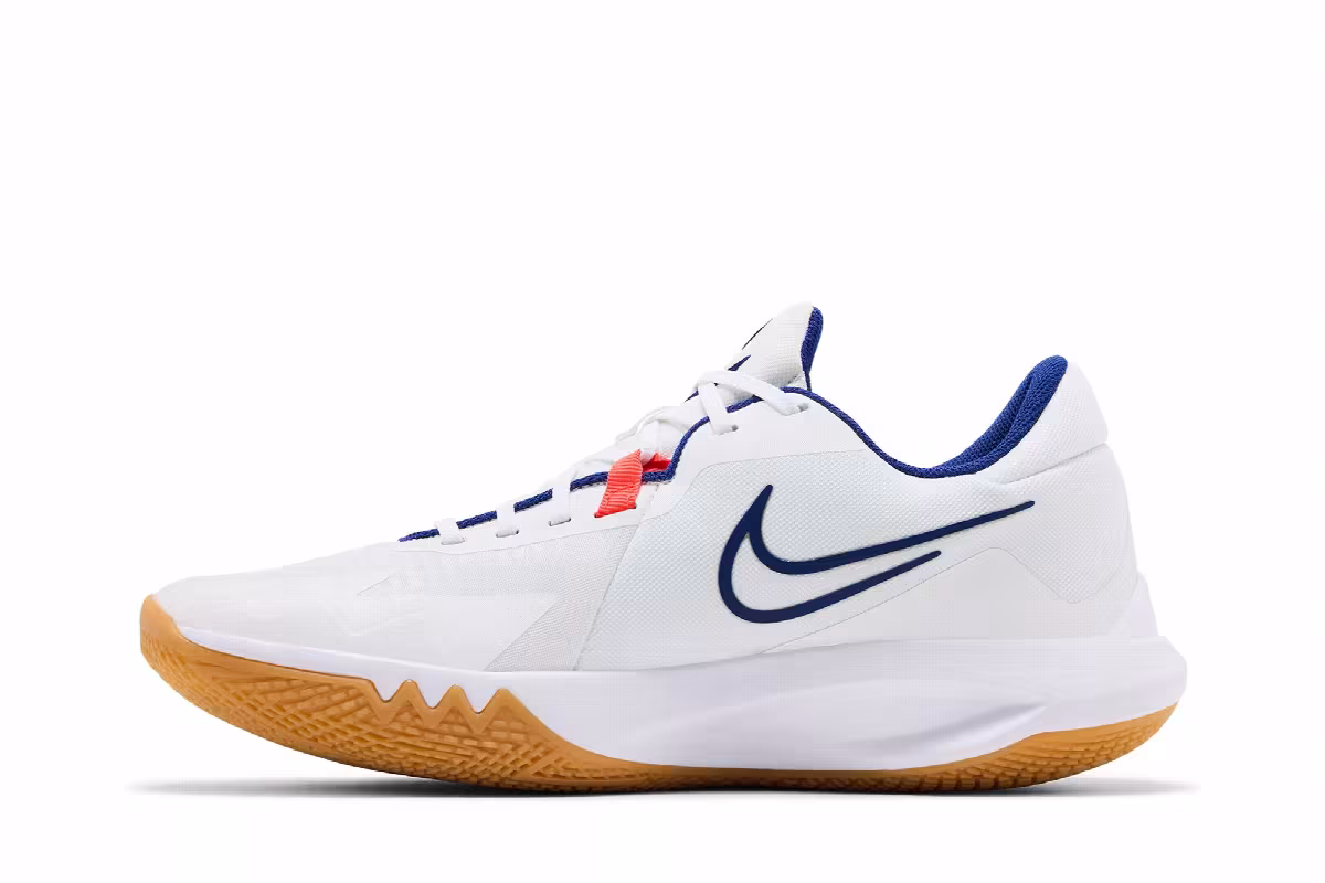 Nike Precision 6 White Deep Royal Gum, view 4