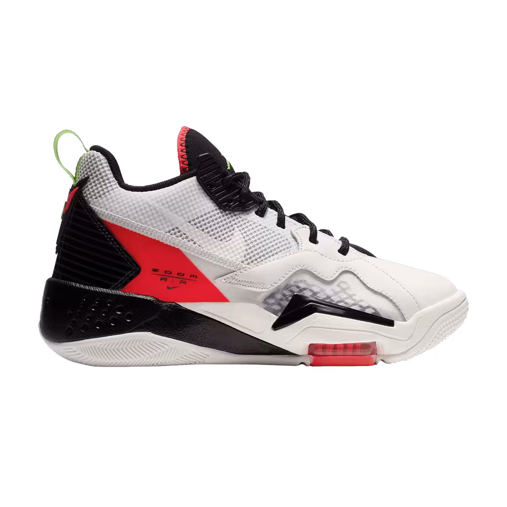 Air Jordan Zoom White Flash Crimson