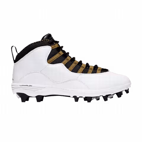 Air Jordan 10 TD Mid 'White Metallic Gold'