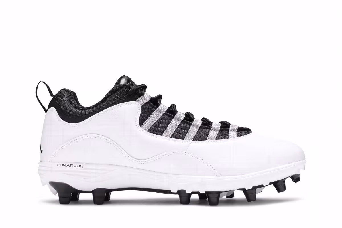 Air Jordan 10 TD Low Steel Grey, view 2