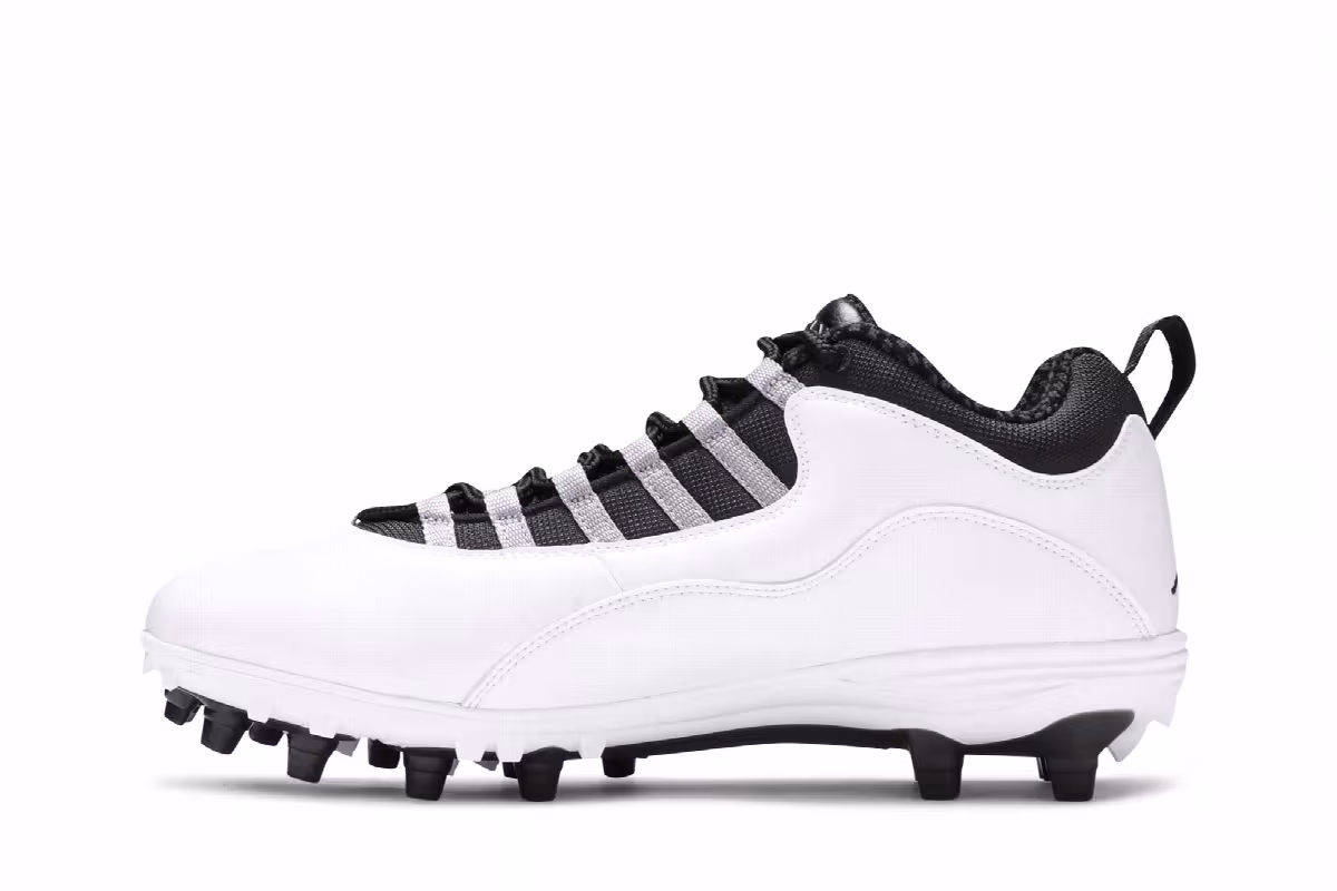 Air Jordan 10 TD Low Steel Grey, view 4