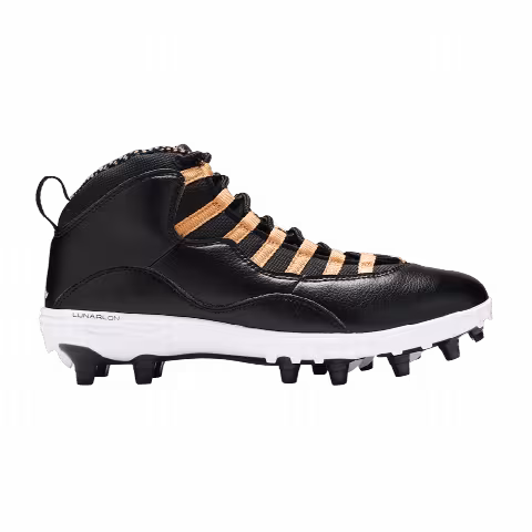 Air Jordan 10 TD Mid 'Black Metallic Gold'