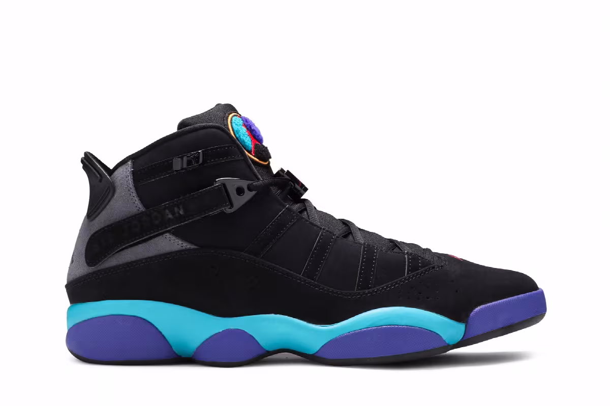 Air Jordan 6 Rings Aqua, view 2