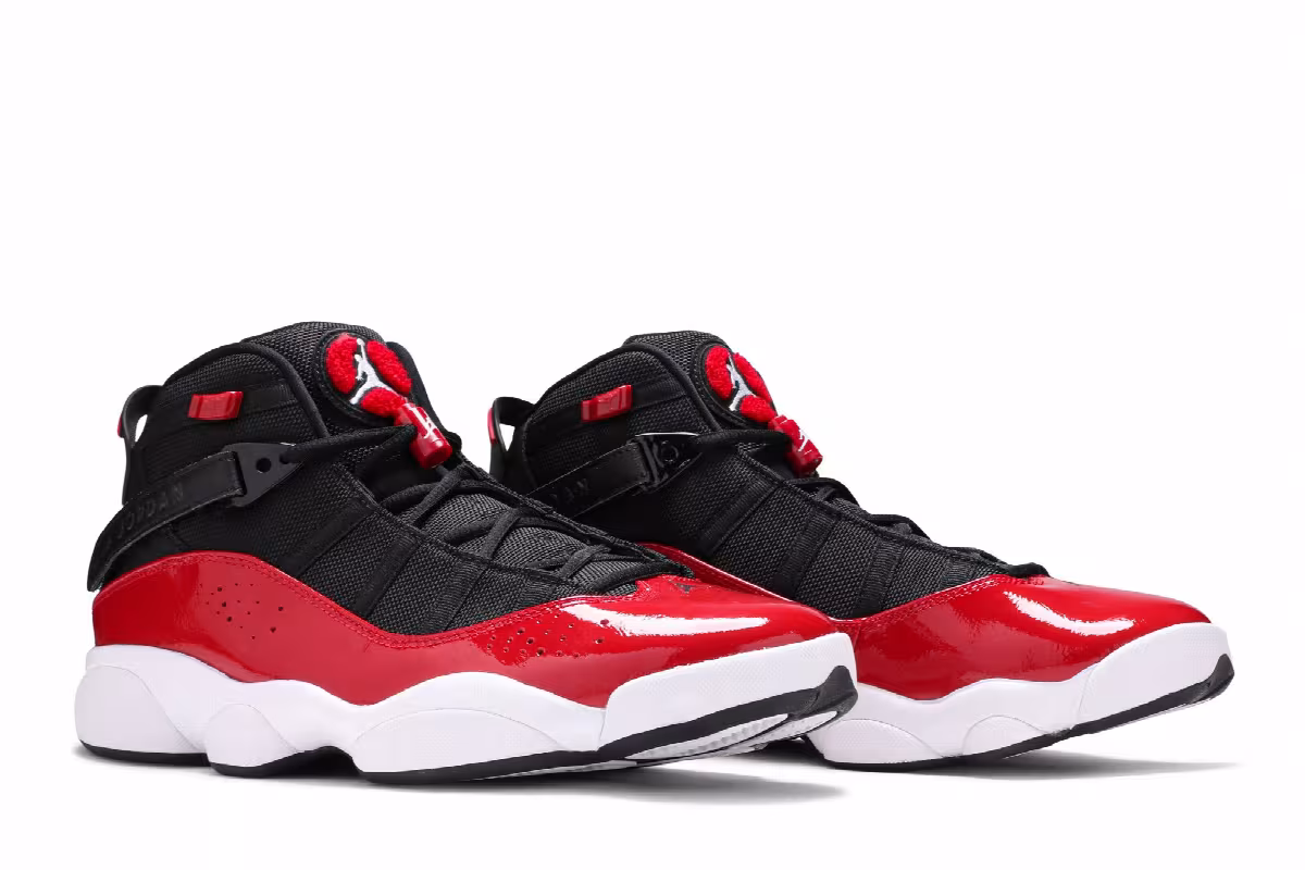 Air Jordan 6 Rings Fitness Red, view 9