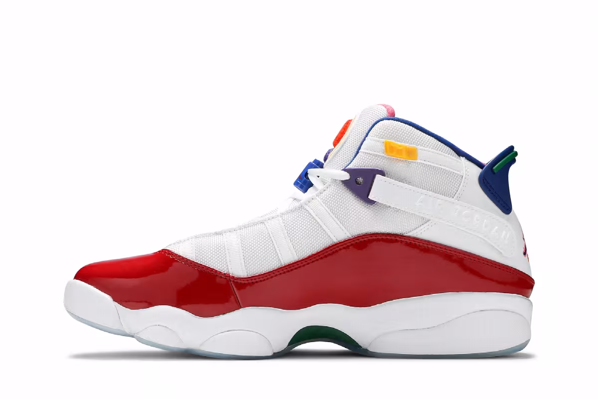 Air Jordan 6 Rings Multi-Color, view 4
