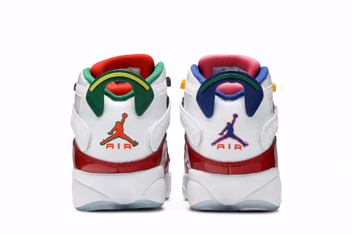 Air Jordan 6 Rings Multi-Color, view 7