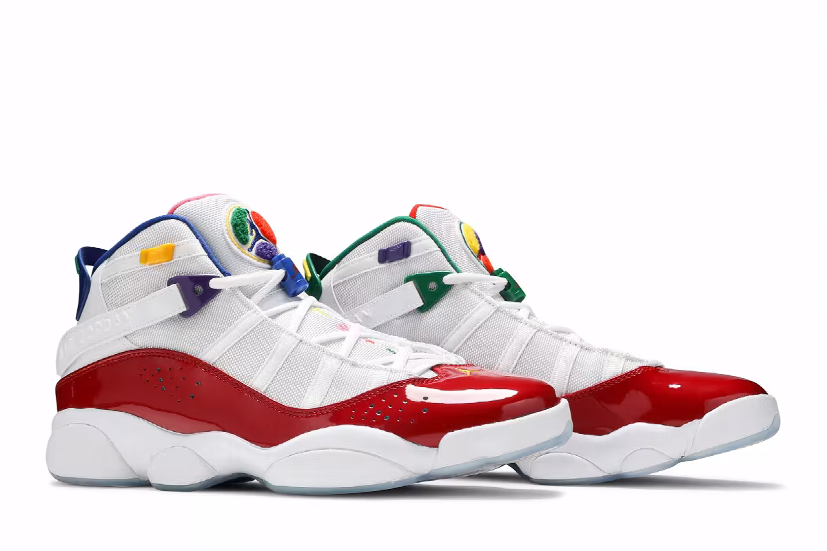 Air Jordan 6 Rings Multi-Color, view 9