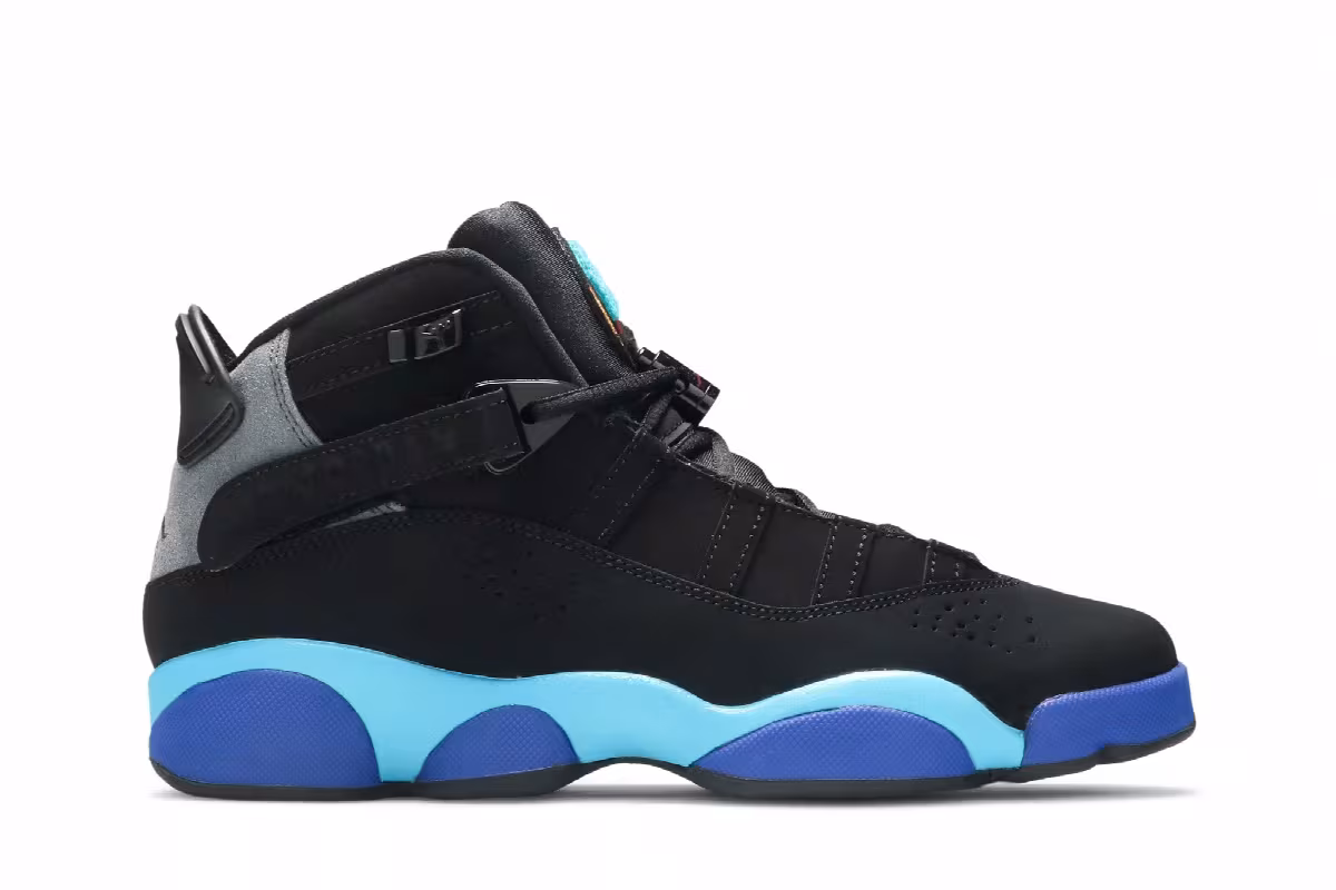 Air Jordan 6 Rings GS Aqua, view 2